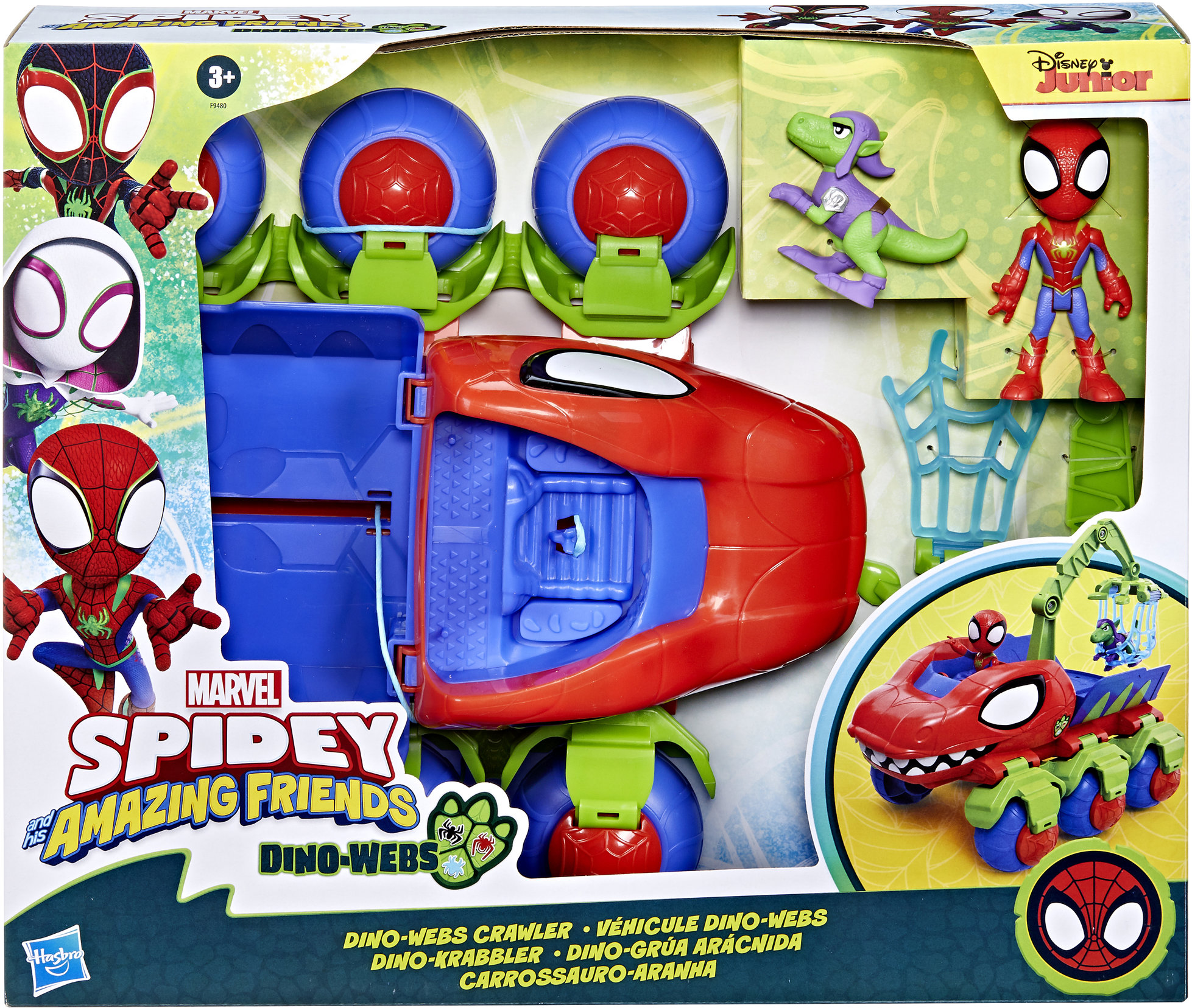 Spidey and His Amazing Friends Dino-Webs Crawler