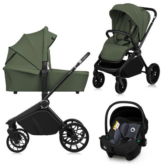 Lionelo Mika Plus 3in1 Green Olive