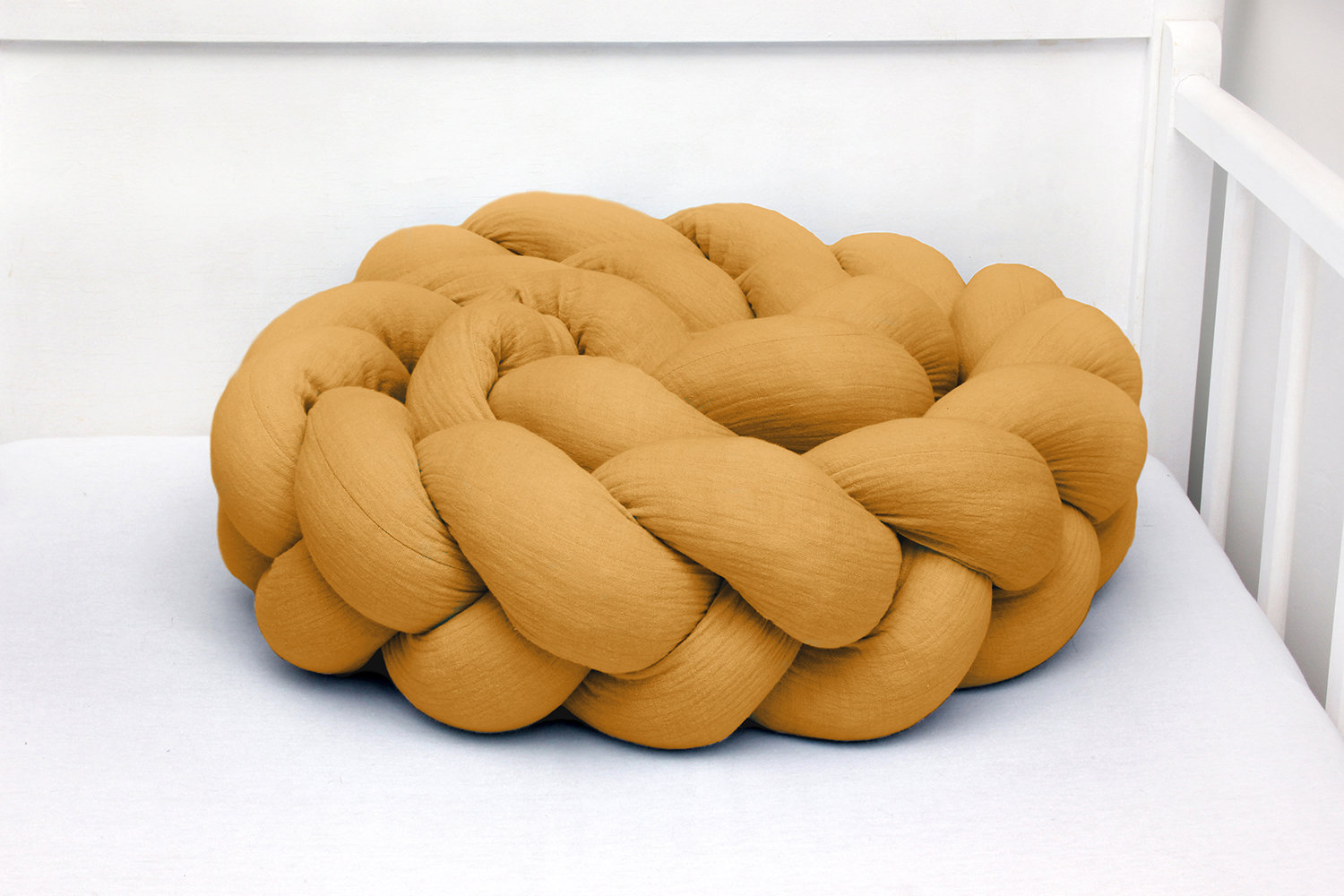 SCAMP Muszlin rácsvédő 210 cm Mustard