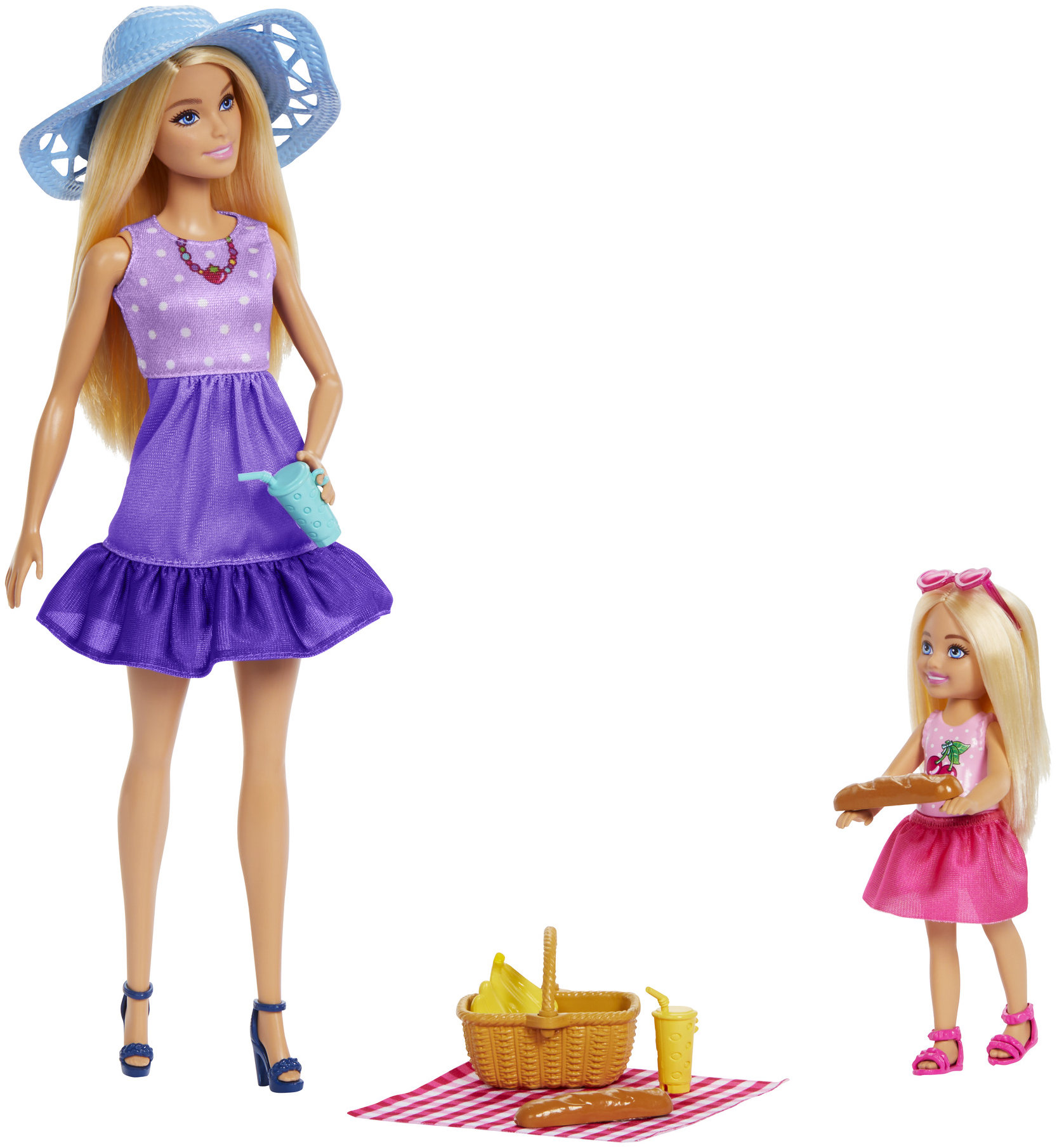 Barbie Malibu és Chelsea pikniken