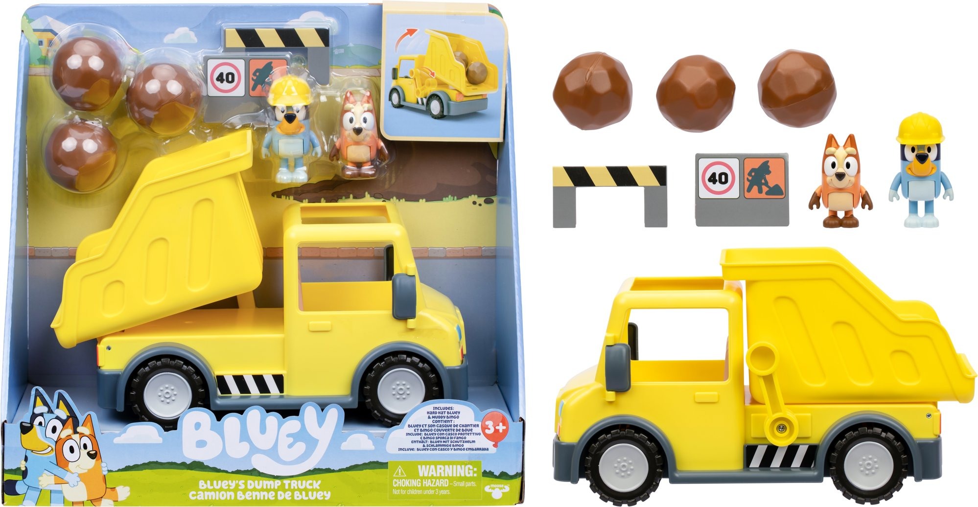 TM Toys Bluey billenőkocsi