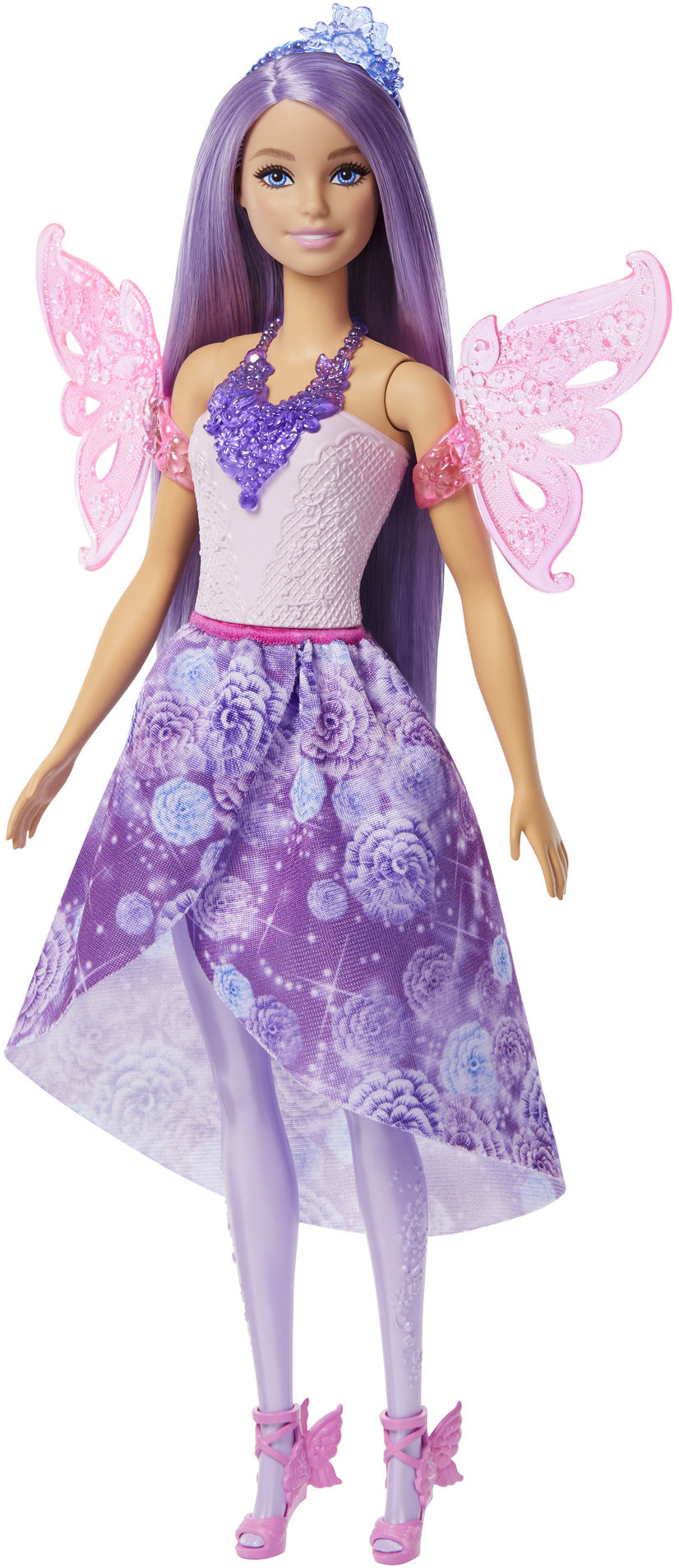 MATTEL Barbie Mesebeli öltöztető szett, 8 kiegészítővel