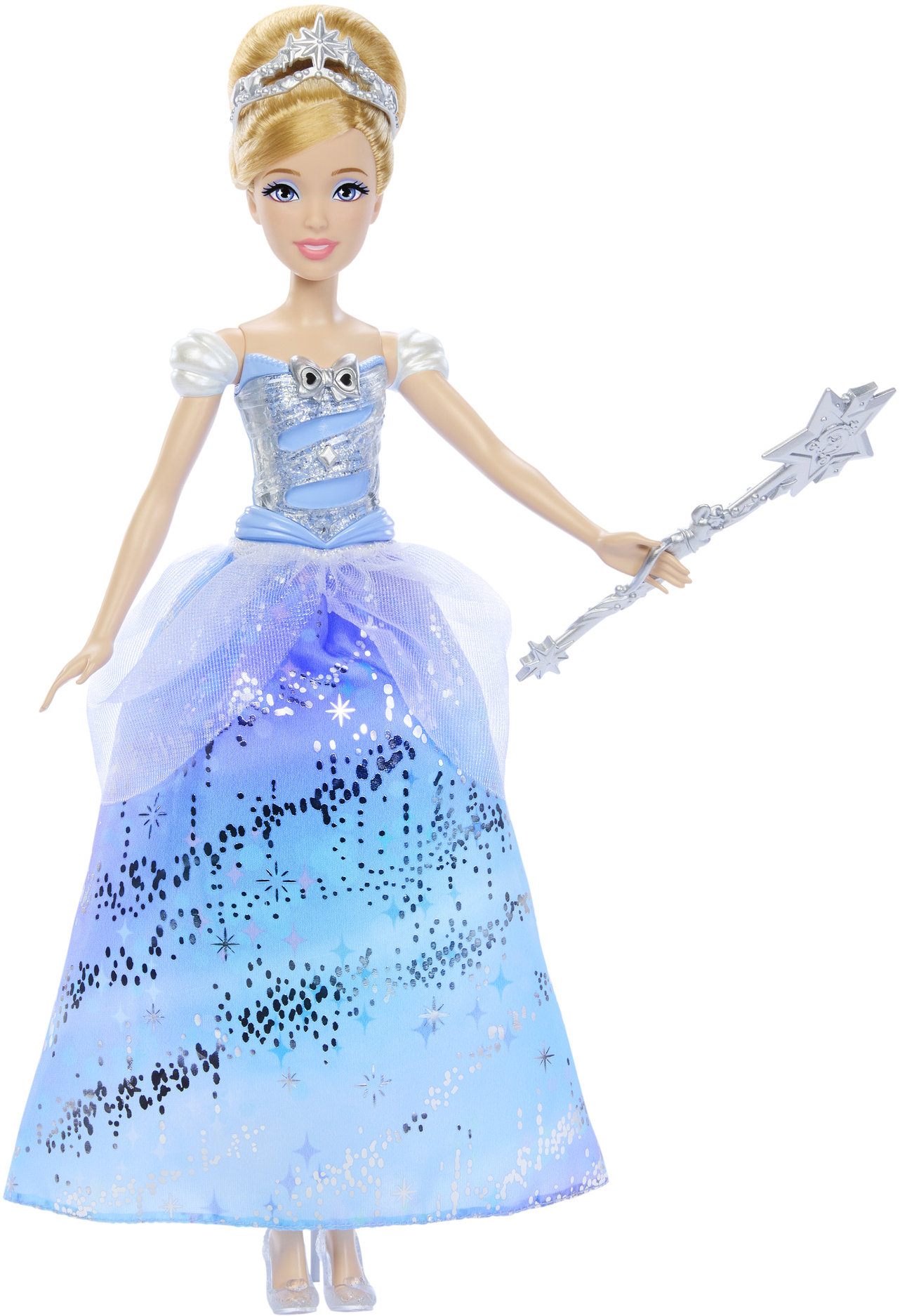 MATTEL Disney Princess Hamupipőke világító ruhával és hangokkal