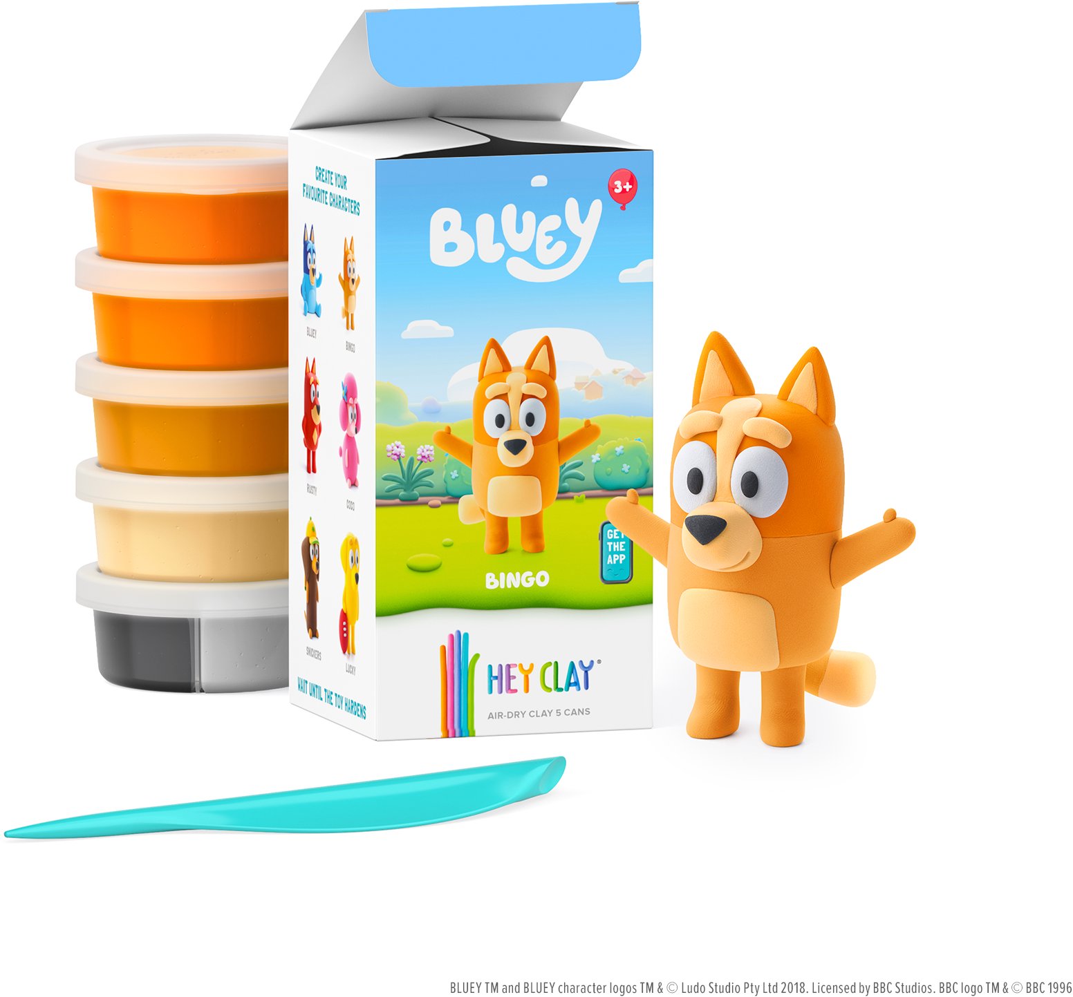 Hey Clay Bingo figura