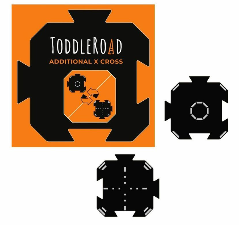 Toddleroad 2188 Körforgalom és 2 csomópont, szilikon alkatrészek