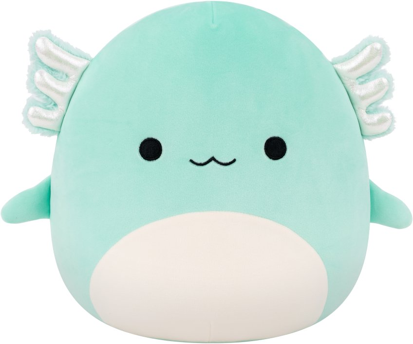 Squishmallows Anastasia, a türkizkék axolotl