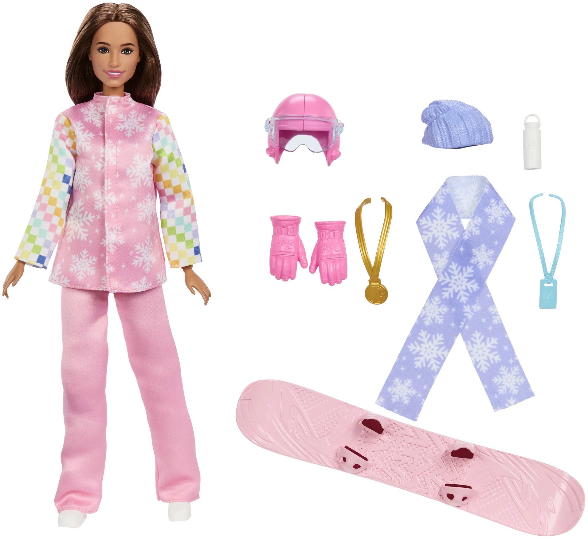 Barbie karrier baba: snowboardos