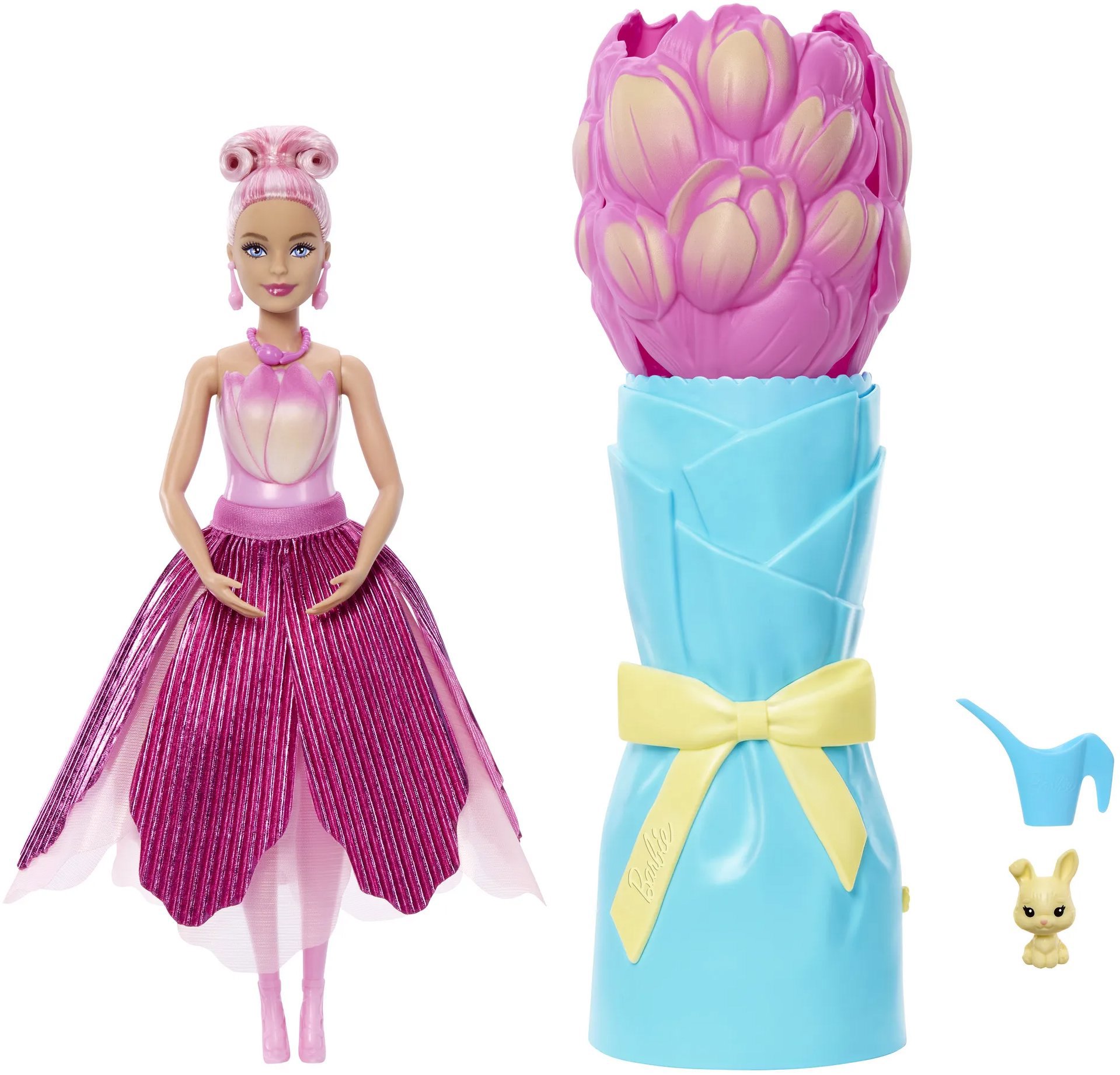 Barbie Petal Pop rózsaszín tulipán