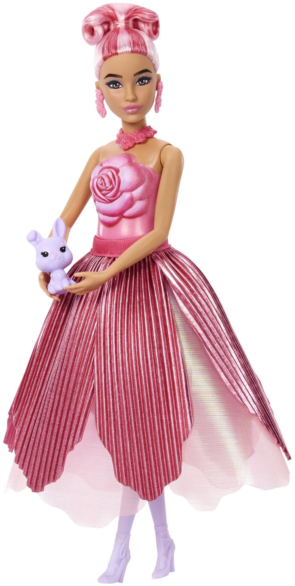 Barbie Petal Pop piros rózsa