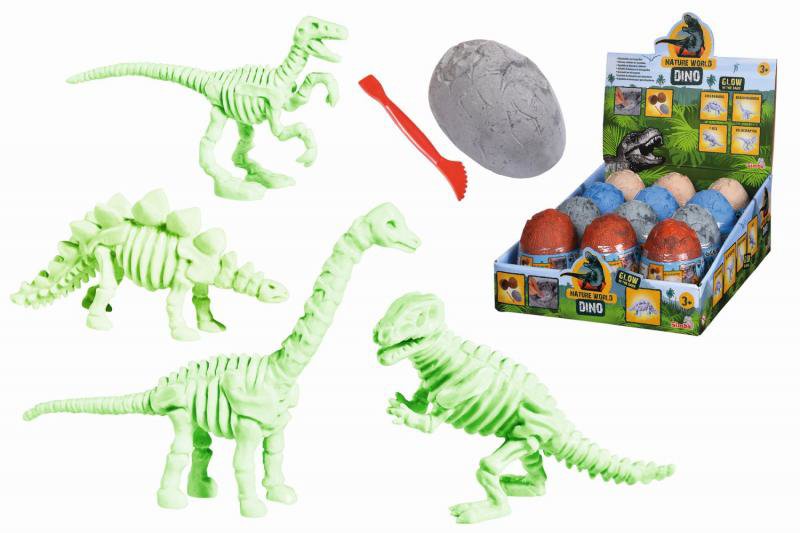 Simba Kiásható dinoszaurusz csontváz tojásban