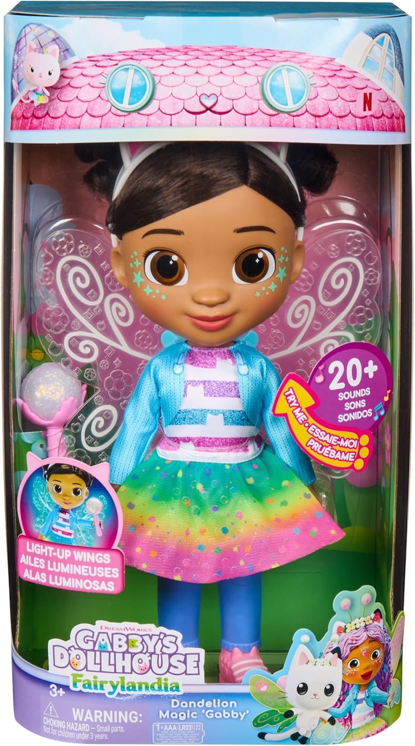 Spin Master Gaby varázslatos háza Szivárvány Gaby baba