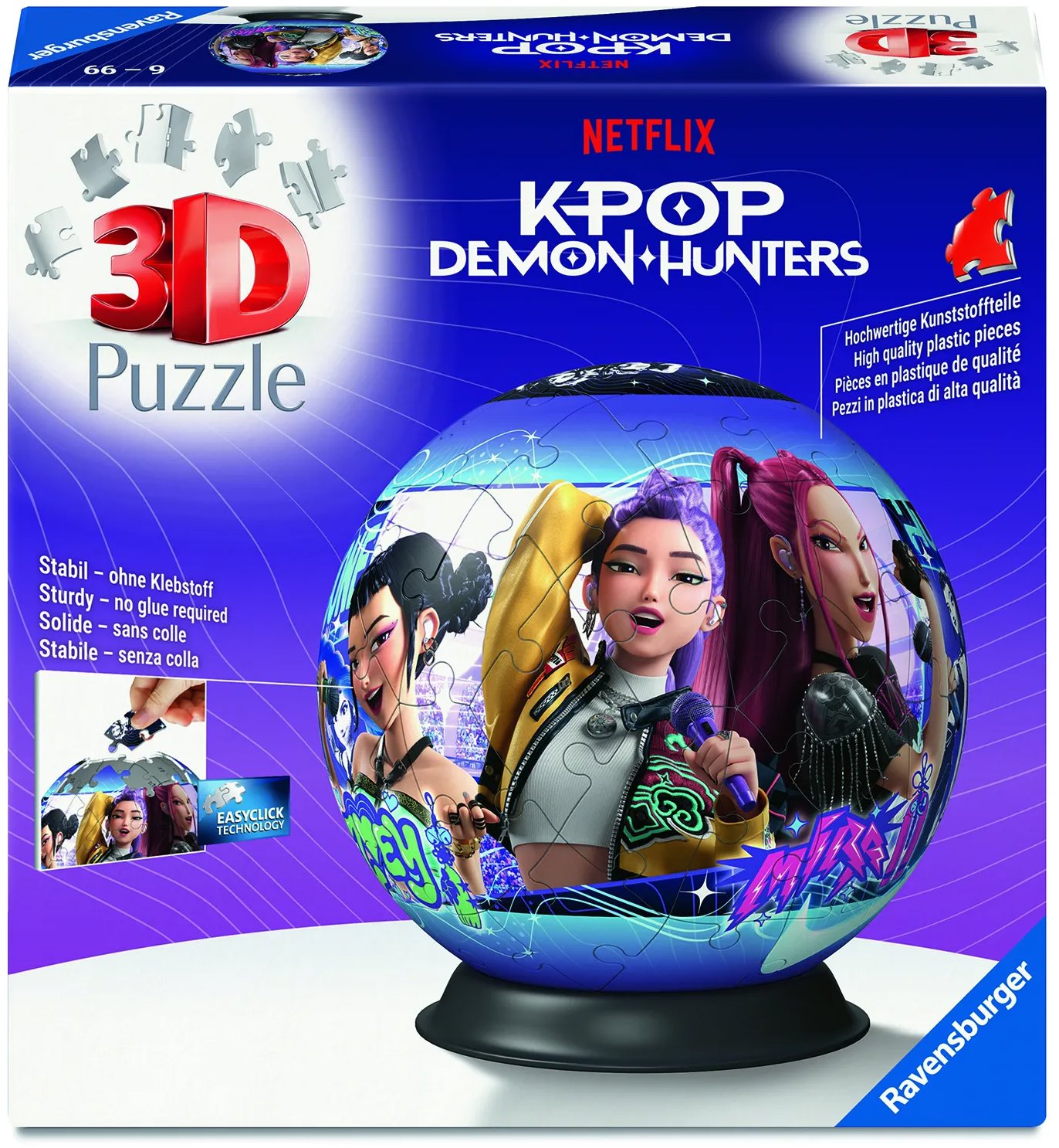 Ravensburger 120028857 Puzzle-Ball K-Pop: Démonvadászok