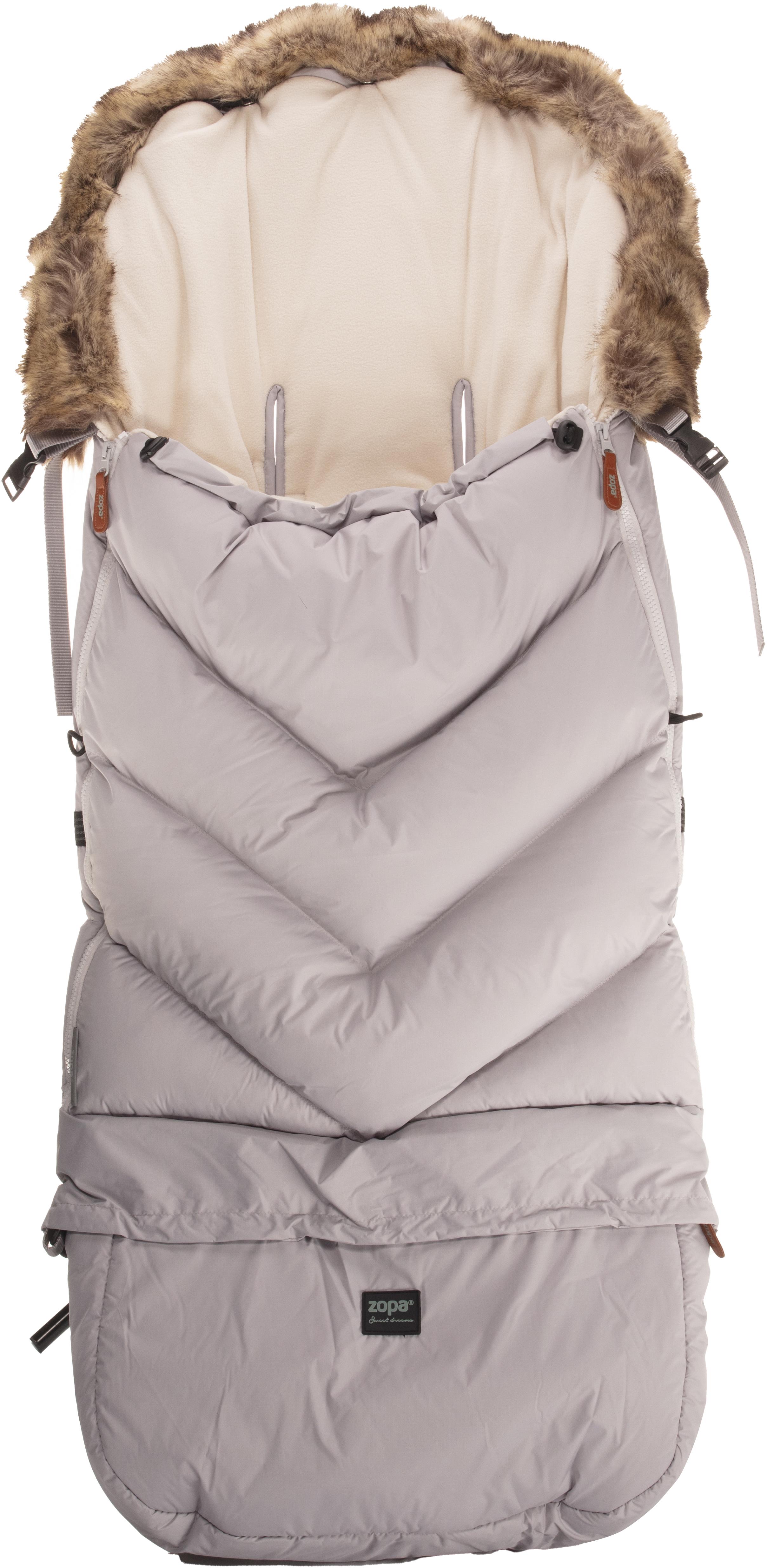 Zopa Fluffy Combi Foggy Grey