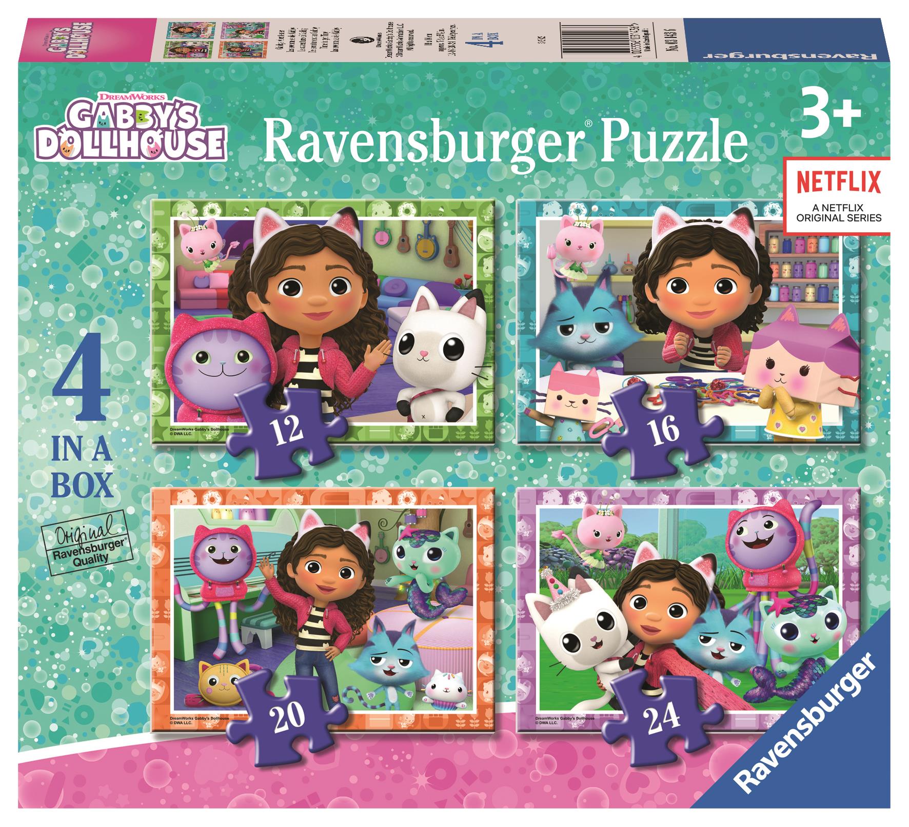 Ravensburger 031436 4in1 Gabi babaháza