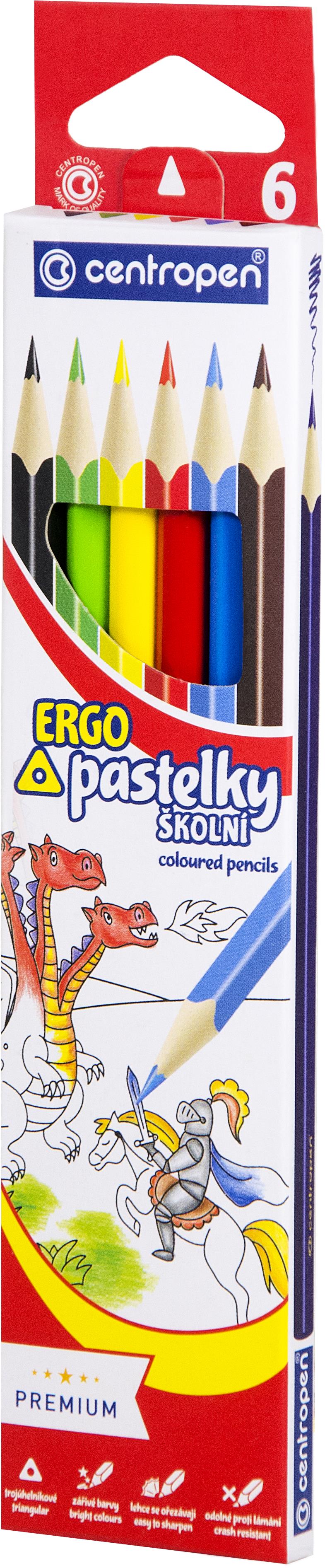 Centropen 9521, háromszögletű, 6 db