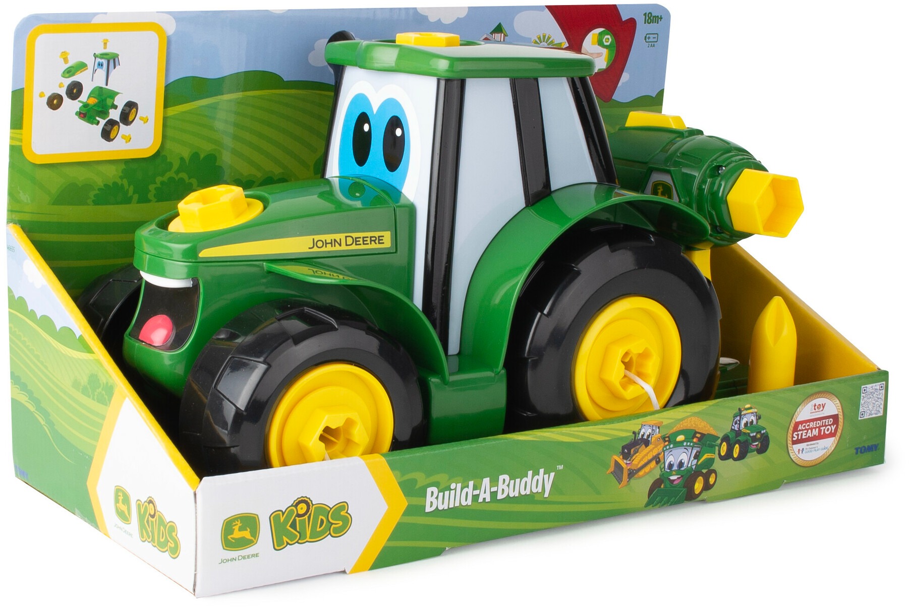Tomy John Deere Kids játék traktor