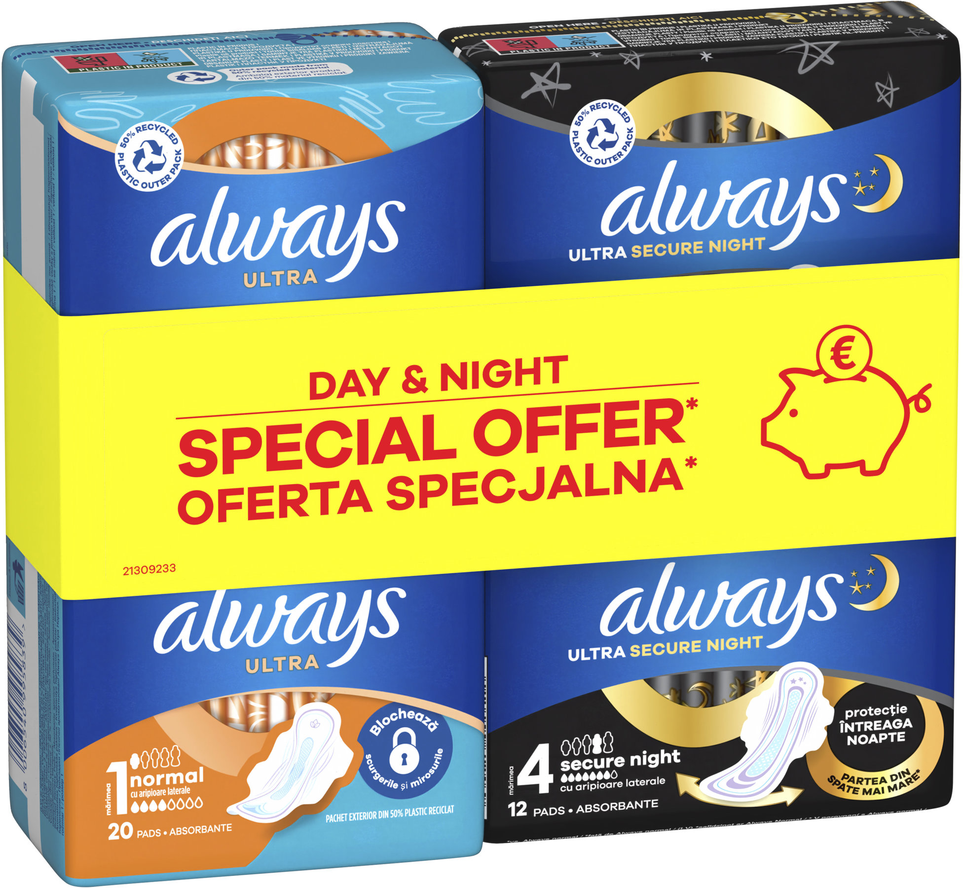 ALWAYS Ultra Night 12 db + Normal 20 db