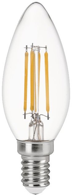 IMMAX NEO LED Smart Filament E14 C37 4W CCT 470 lm dimmelhető, WiFi, Beacon