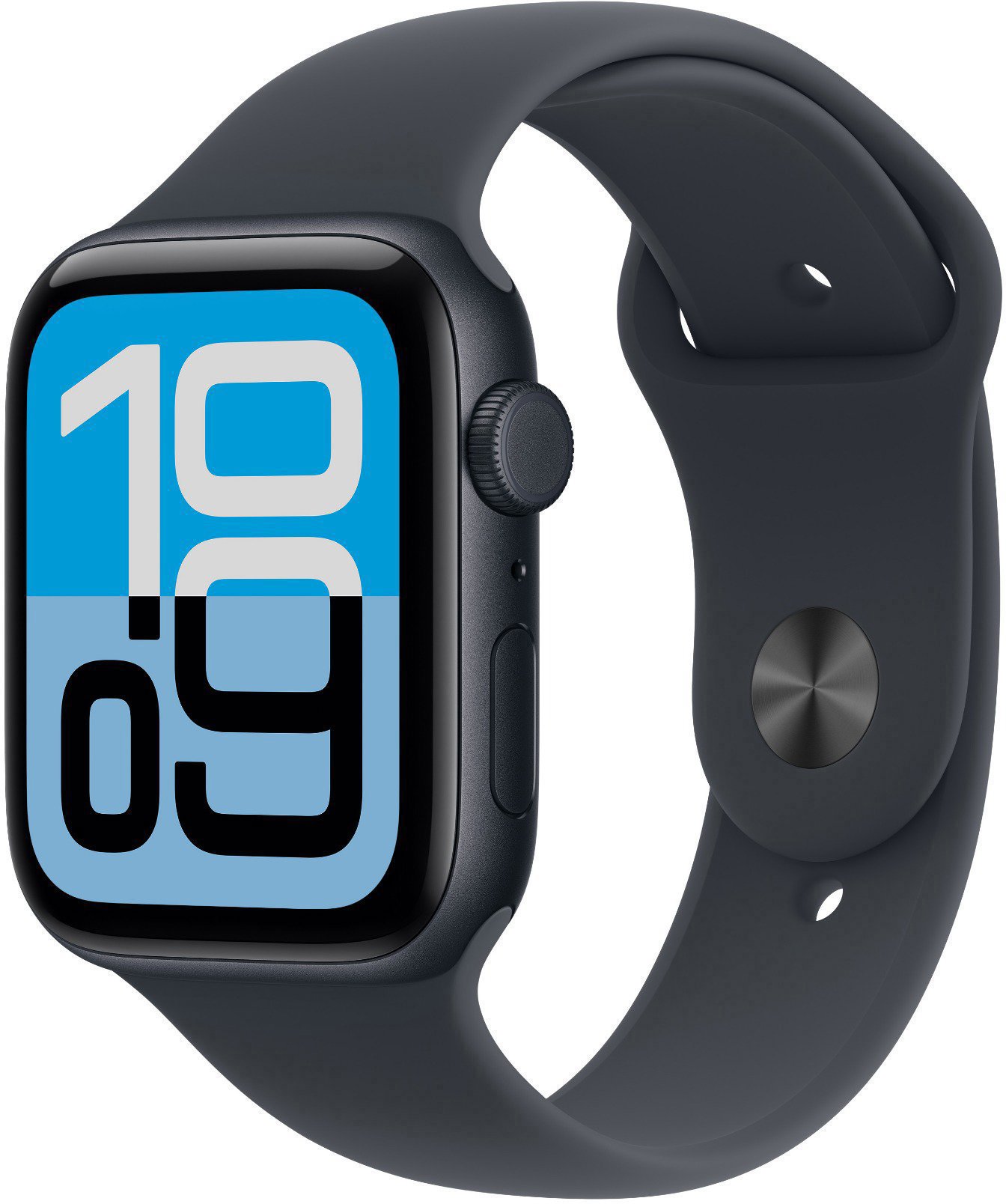 Apple Watch SE 3 40mm Éjfekete alumíniumtok Éjfekete sportszíjjal - M/L