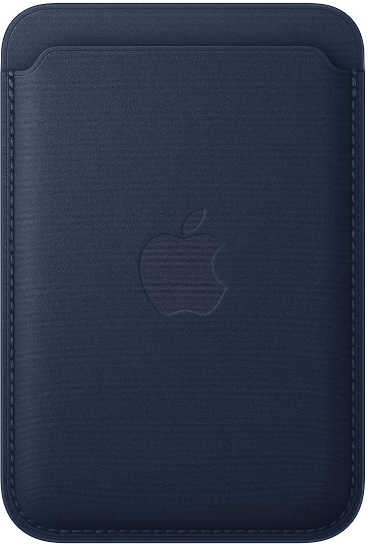 Apple FineWoven pénztárca, iPhone-hoz, sötétkék