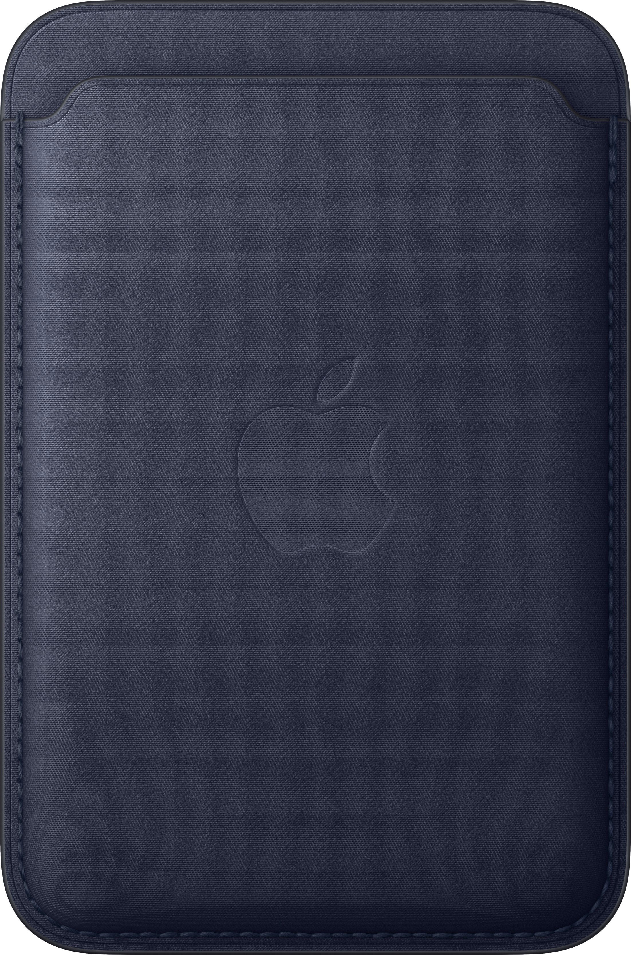 Apple iPhone FineWoven-szövet MagSafe pénztárca, tengerészkék