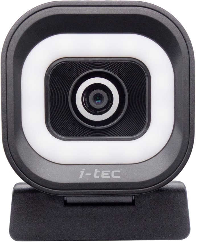 i-tec SOLOMON 700 STREAM 4K webkamera + LED-világítás