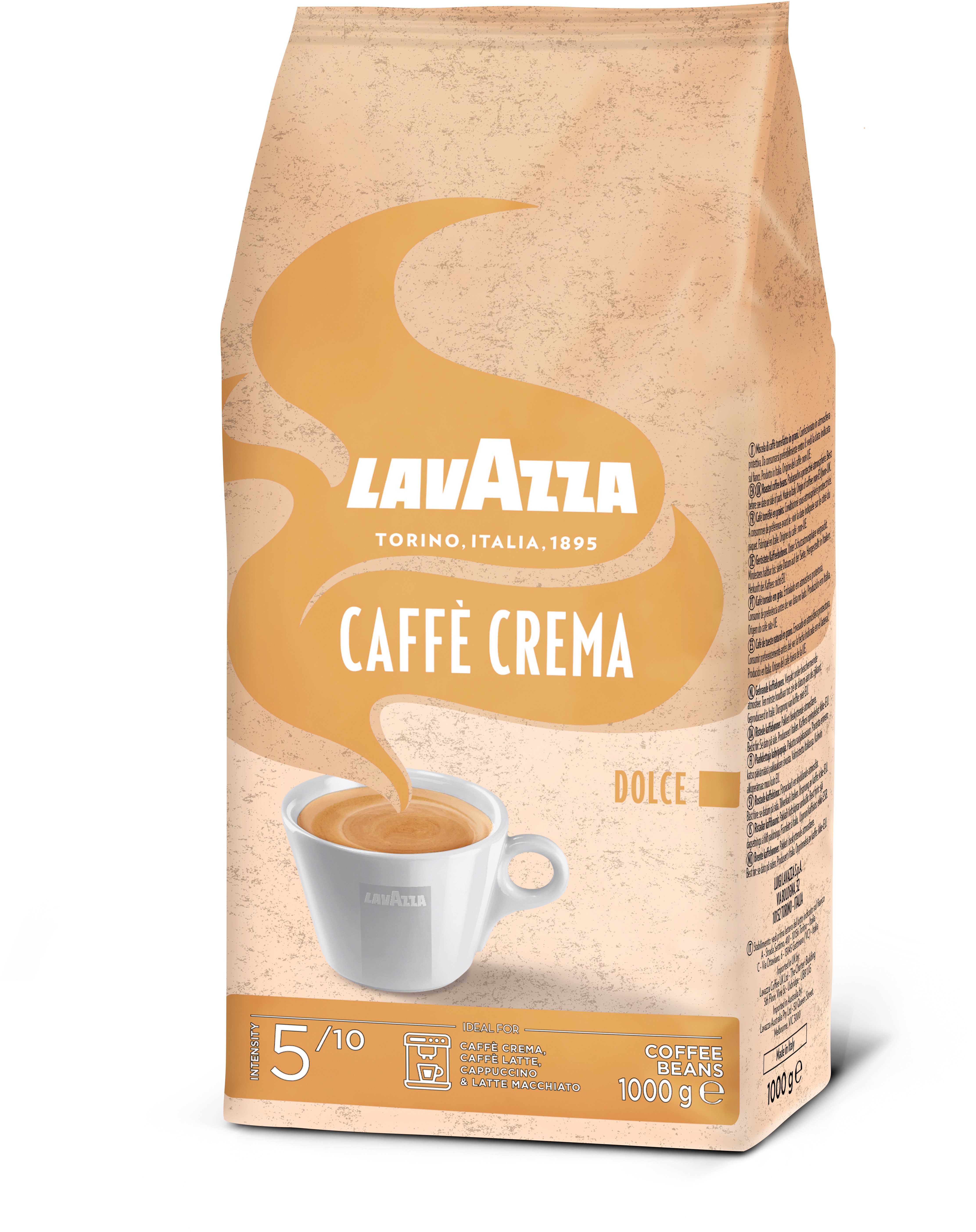 Lavazza Crema Dolce, szemes, 1000 g