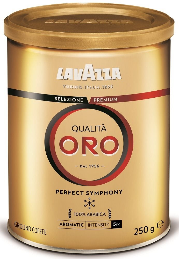 Lavazza Qualitá Oro, őrölt, 250 g, fémdobozban