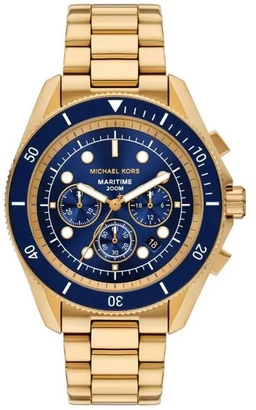 Preloved - Michael Kors Chronograph Watch — Gold
