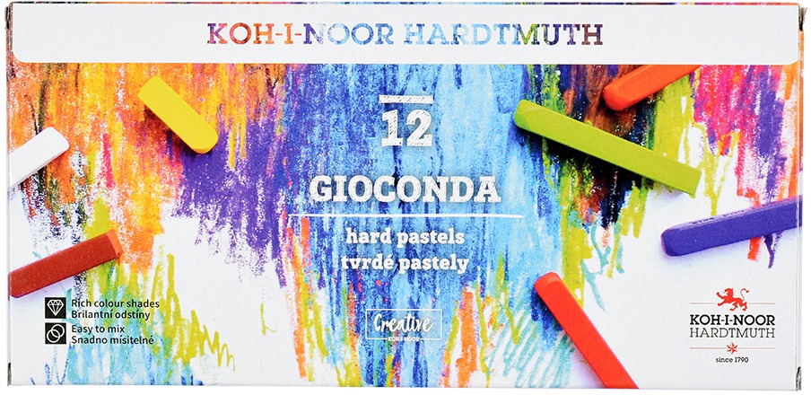 KOH-I-NOOR Gioconda 8112/12 - olajpasztell kréta, 12 db