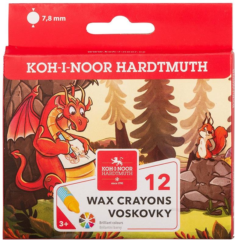 KOH-I-NOOR 8232/12 - zsírkréta, 12 db