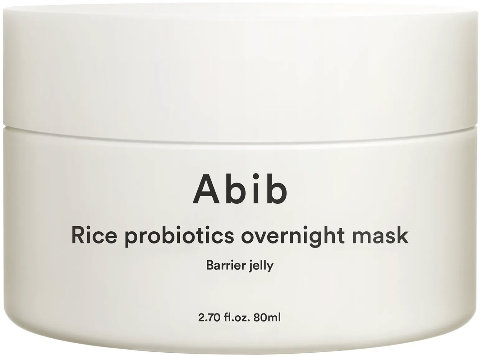 Abib Rice Probiotics Overnight Mask Barrier Jelly 80 ml