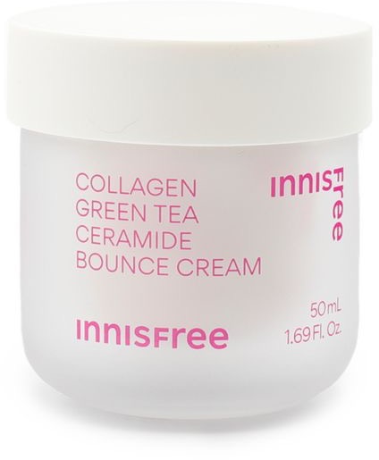 Innisfree Collagen Green Tea Ceramide Bouce Cream, 50ml