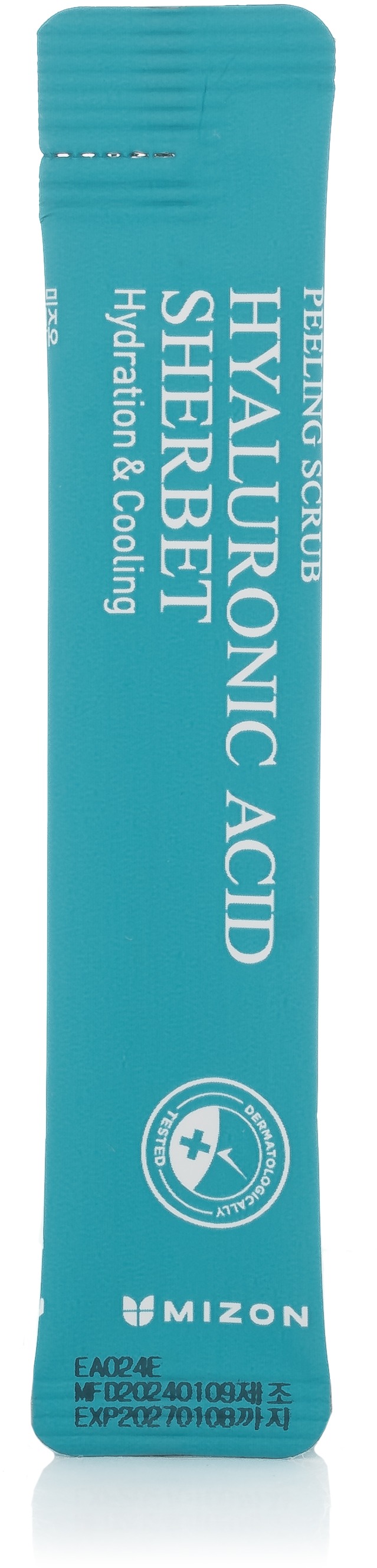 Mizon Hyaluronic Acid Sherbet Peeling Scrub 40 × 5 g