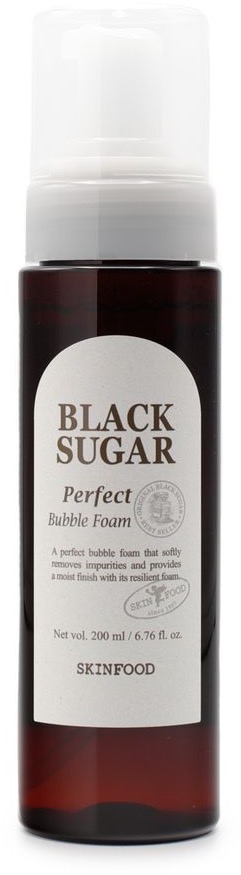 SKINFOOD Black Sugar Perfect Bubble Foam 200 ml