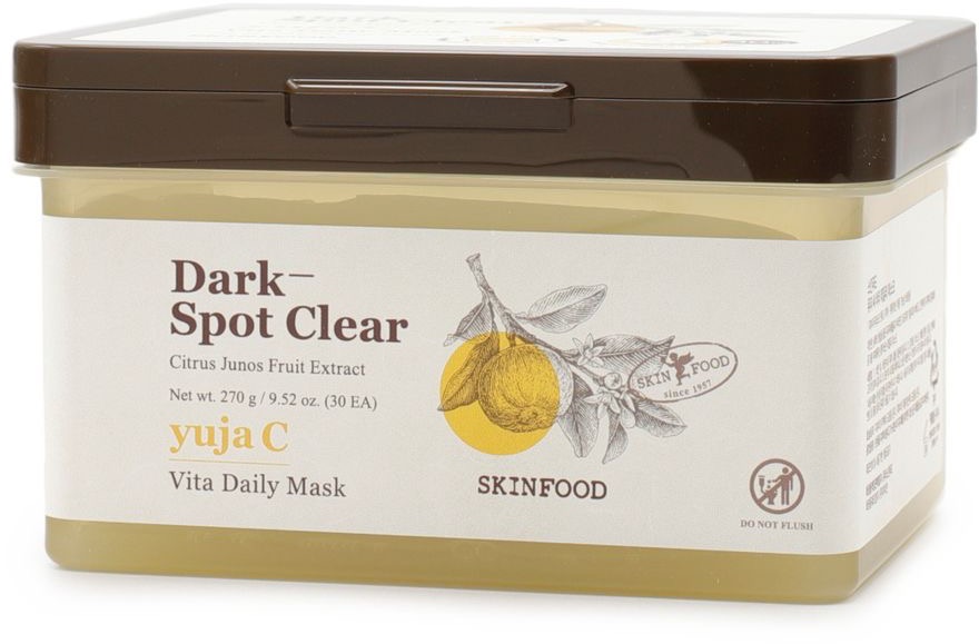 SKINFOOD Yuja C Vita Daily Mask, 90 db (270 g)