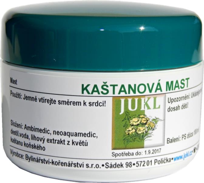 JUKL vadgesztenye kenőcs, 100 ml