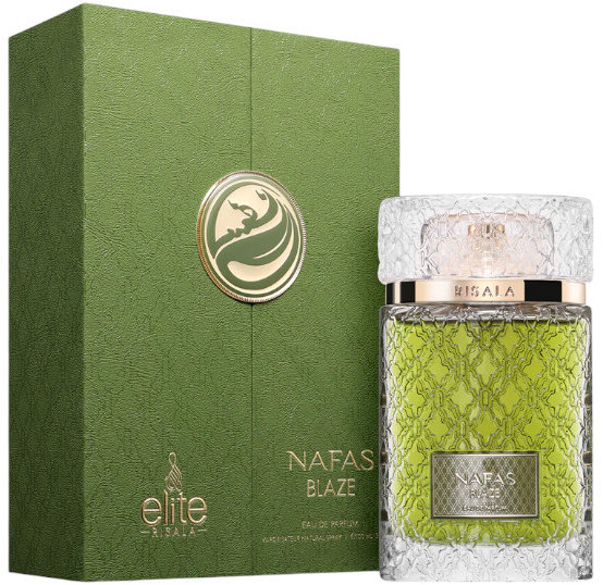 Risala Elite Nafas Blaze Cologne by Risala 3.4 oz EDP Spray for Men