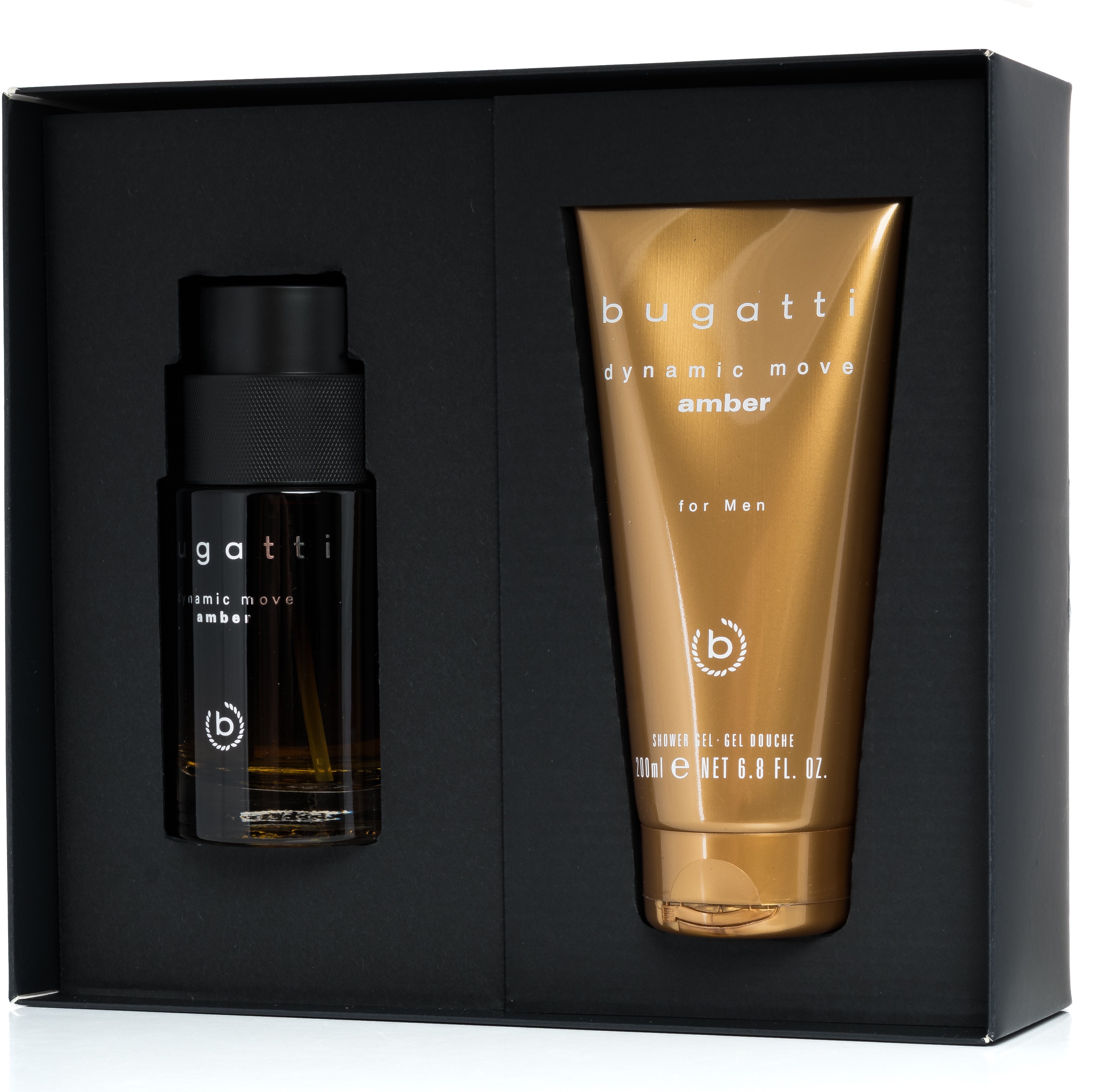 BUGATTI Bugatti Dynamic Move Amber EdT Set 300 ml