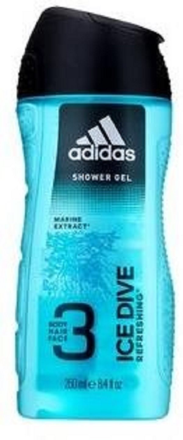 ADIDAS Men A3 Hair & Body Ice Dive 250 ml