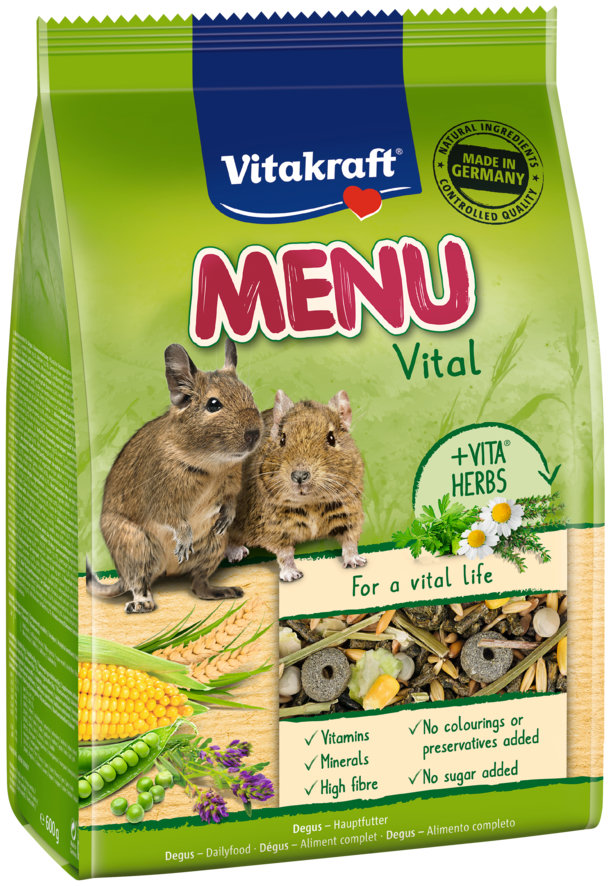 Vitakraft Menu eledel, rágcsálók, 600 g