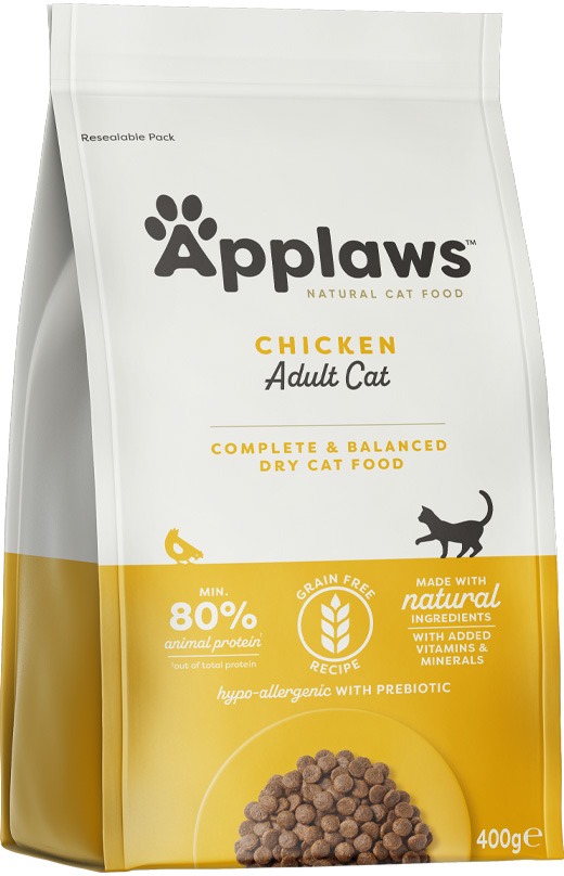 Applaws Cat Adult csirke száraztáp 400 g