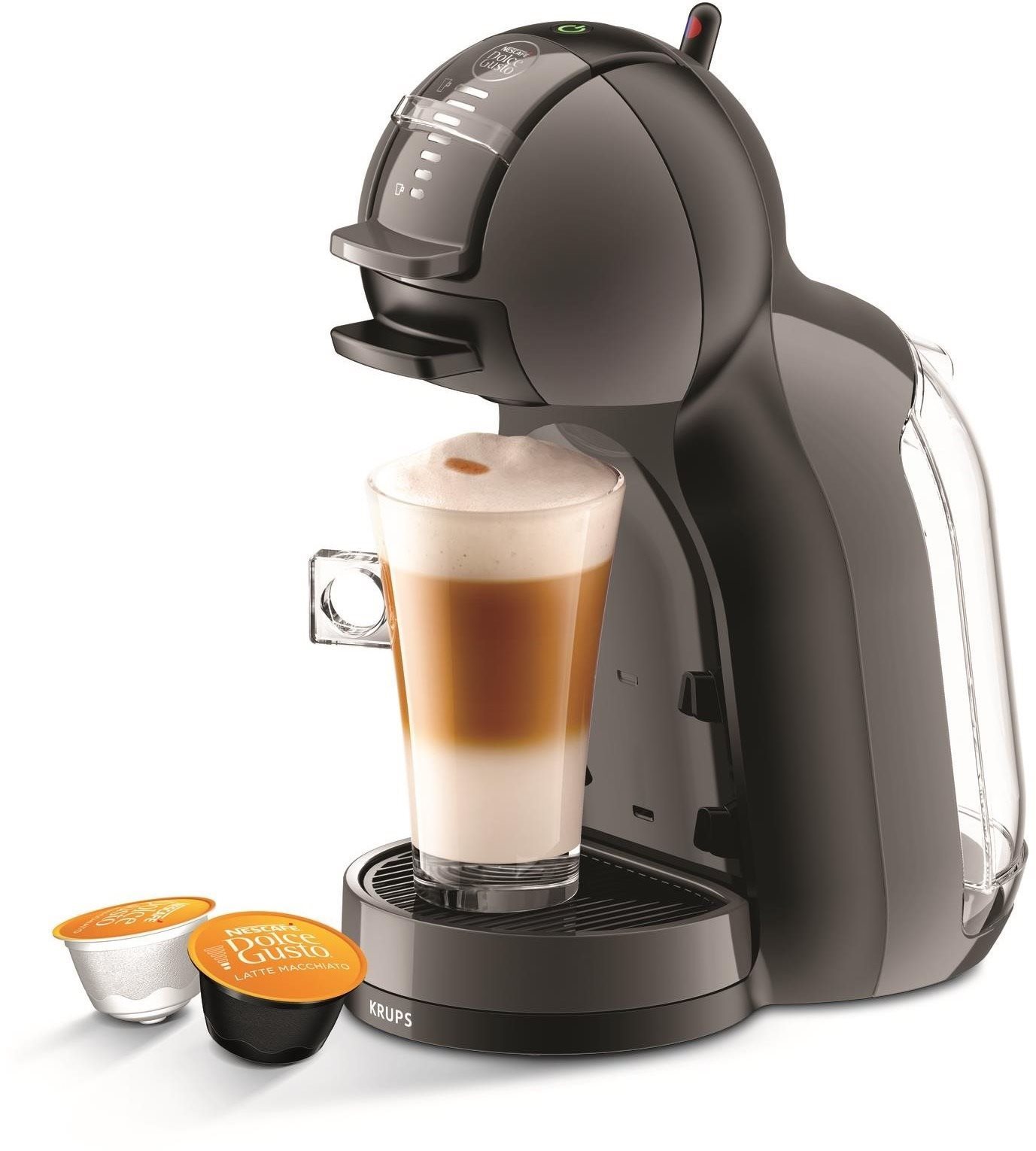 KRUPS KP123810 Nescafé Dolce Gusto Mini Me, fekete/antracit
