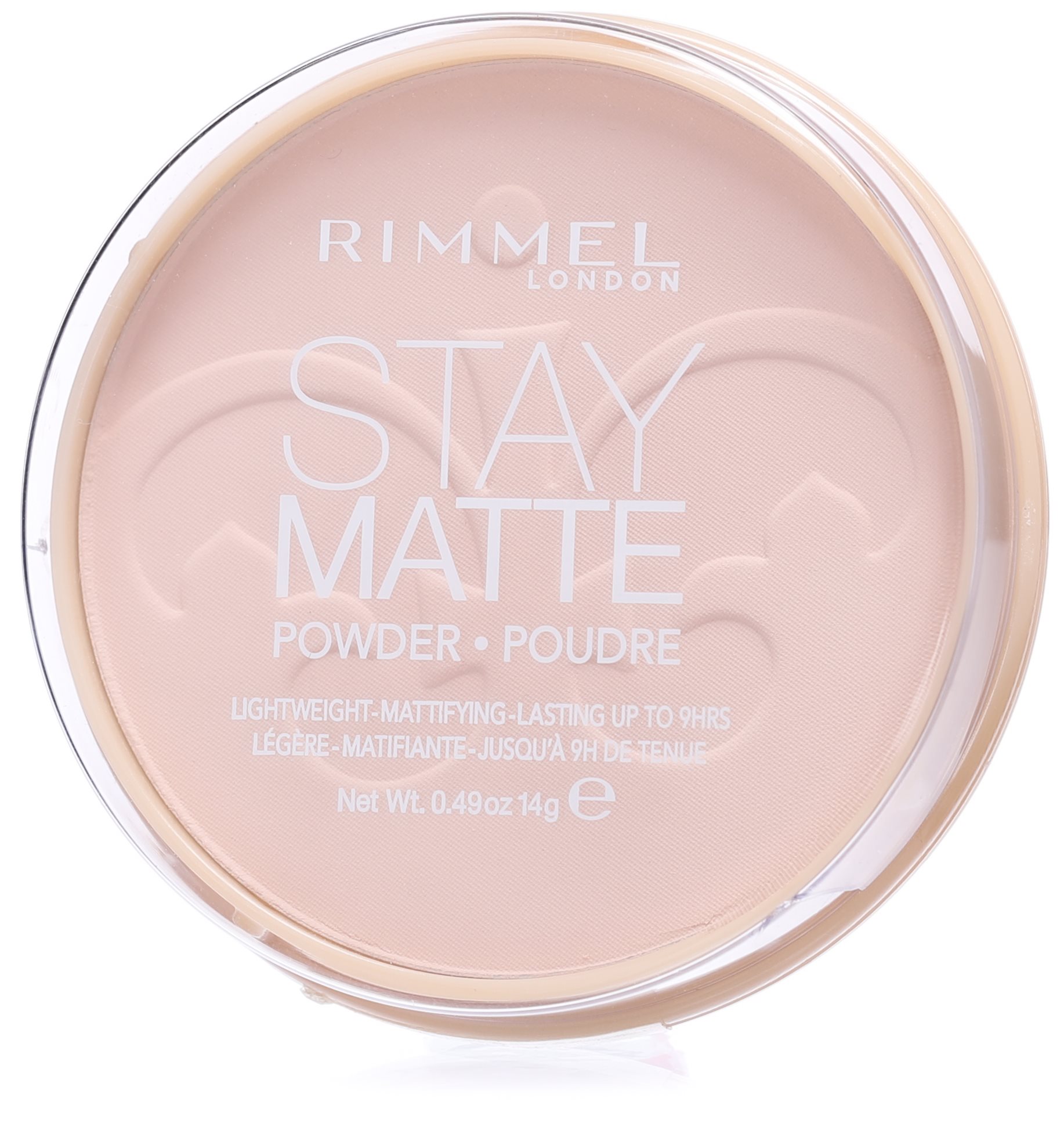 RIMMEL LONDON Stay Matte 14 g - szín: 003 Peach Glow