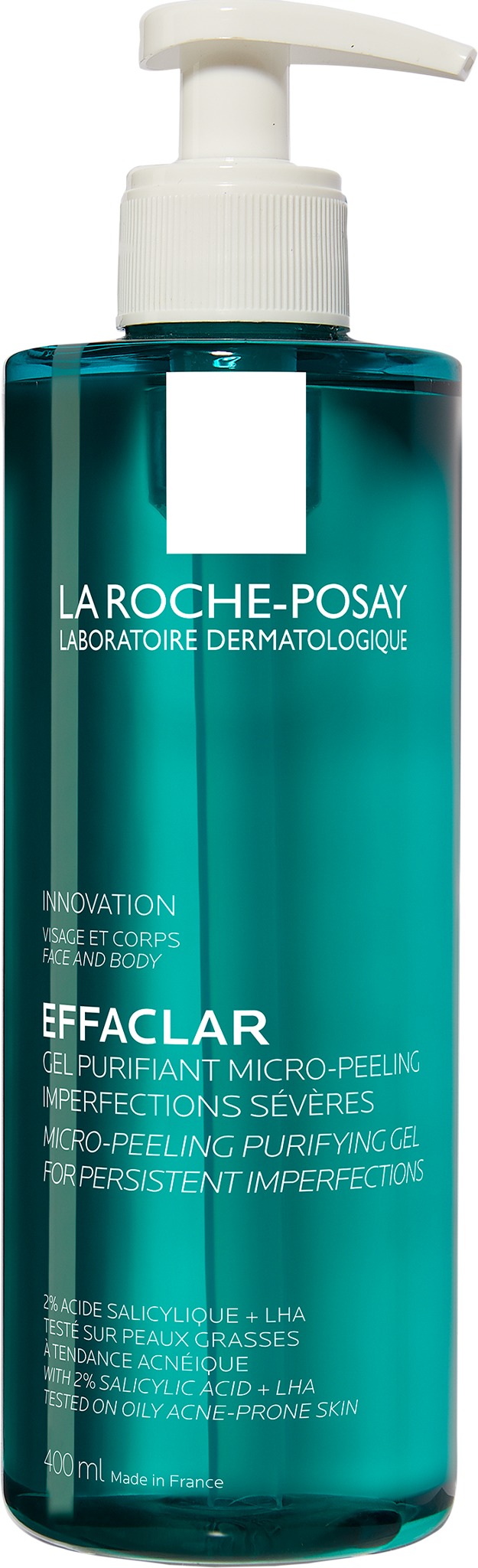 LA ROCHE-POSAY Effaclar Gel Purifiant Micropeeling Purifying 400 ml