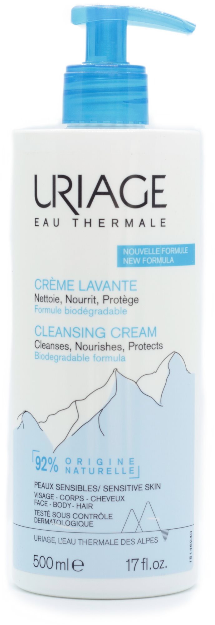 URIAGE Cleansing Cream 500 ml
