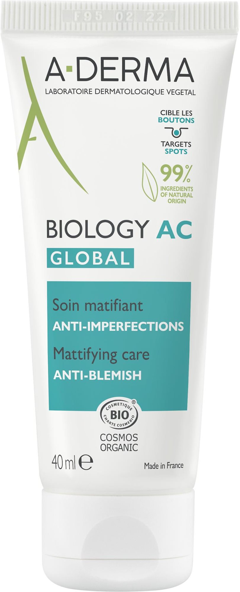 A-DERMA BIOLOGY AC Global Különleges gondoskodás 40ml