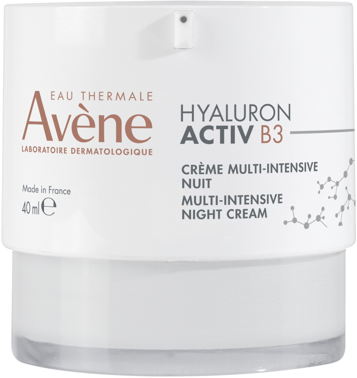 AVENE Hyaluron Activ B3 Éjszakai krém 40 ml