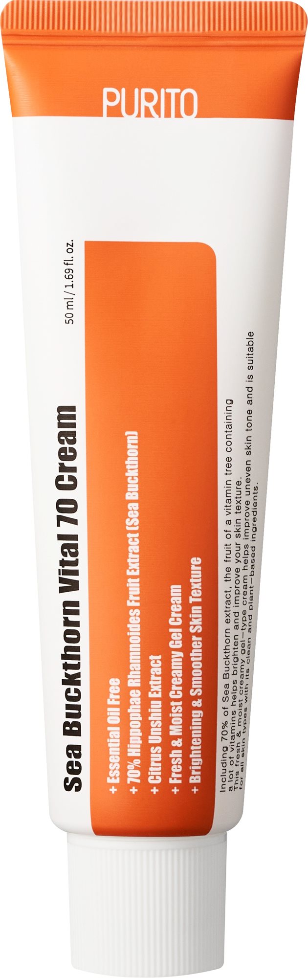 PURITO Sea Buckthorn Vital 70 Cream 50 ml