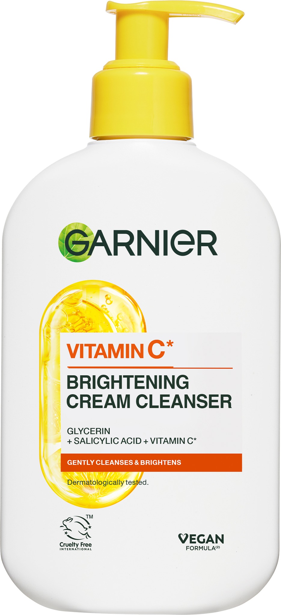 GARNIER Skin Naturals Brightening Cream Cleanser Vitamin C 250 ml